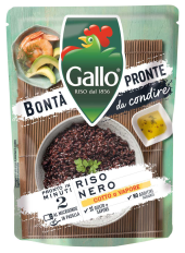 Gallo gyors rizs fekete 250g