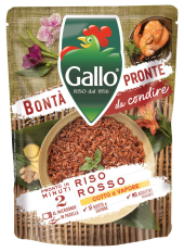 Gallo gyors rizs vörös  250g