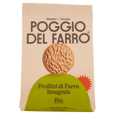 Poggio del Farro teljes kiőrlésű tönköly keksz 250g