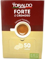 Toraldo forte cremoso kávépárna 50db