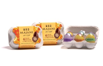 Majani csokoládé tojások krém töltelékkel 93g