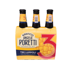 Poretti sör 3 luppoli 3x0,33l