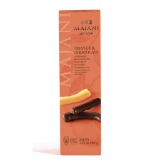 Majani kandírozott narancshéj étcsokoládéban 100g