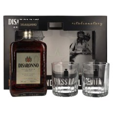 Amaretto disaronno likőr 0,7+2 pohár dd