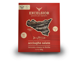 Excelsior sózott szardellafilé 100g