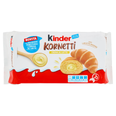 Kinder tejkrémes Kornetti 270g