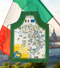 Konyhai kötény - Italia verde