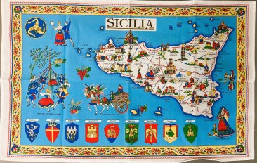 Konyhai törlőruha - Sicilia