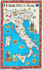 Konyhai törlőruha - Vini e Pasta