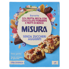 Misura cukormentes gyümölcsös müzliszelet  120g