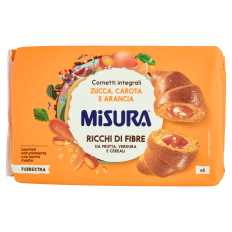 Misura narancsos-tökös-répás teljes kiőrlésű cornetti 308g