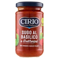Cirio bazsalikomos paradicsomszósz 190g