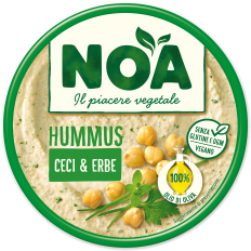 Noa zöldfűszeres hummus 175g