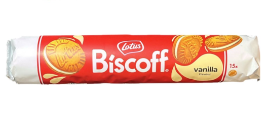 Lotus Biscoff keksz vaníliakrém töltelékkel 150g