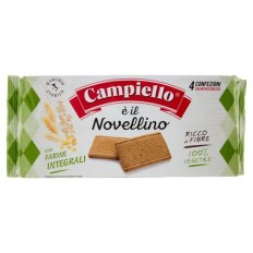 Campiello Novellino teljes kiőrlésű keksz 380g