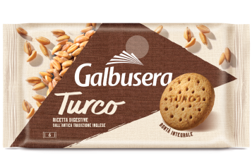 Galbusera Turco teljes kiőrlésű keksz 400g