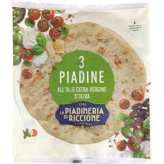 Piadina extra szűz olivaolajjal 360g