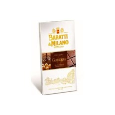 Baratti Milano Gianduia mogyorós csokoládé 75g