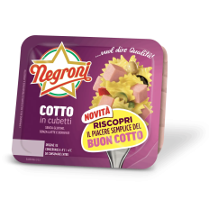 Negroni főtt sonka kockák 120g
