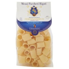 Gragnano Mezzi Paccheri rigati tészta 500g