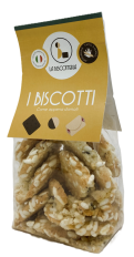 La Biscotteria Nuvolette keksz rizzsel és csokoládéval 200g