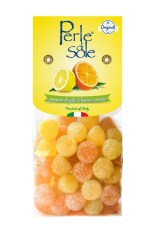 Perle di Sole citrom és narancs ízű gumicukorkák 250g