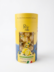 Perle di Sole citromos cukorka díszhengerben 500g