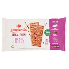 Doria kréker fekete rizssel és lenmaggal 245g