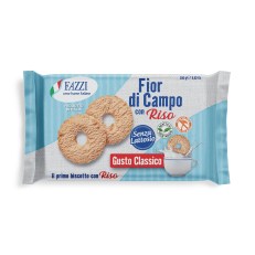 Fazzi Fior di Campo rizses keksz 250g