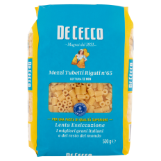 De Cecco tubetti rigati tészta 500g