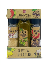 Collitali ajándékcsomag: aglio-olio-peproncino