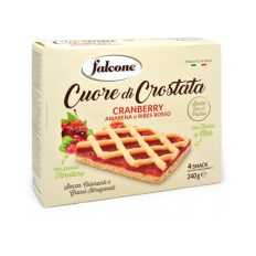 Falcone Crostata piros gyümölcsökkel 240g