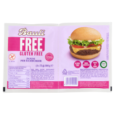 Bauli gluténmentes hamburger zsemle 300g