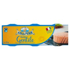 Asdomar Gentile tonhal olajban 3x70g 