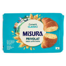 Misura tej- és tojásmentes  cornetti 246g