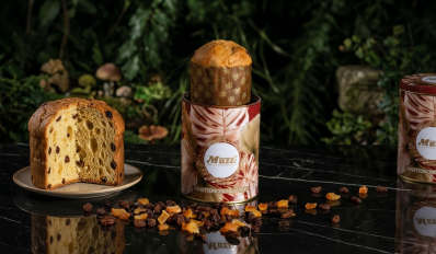 Muzzi Animalier panettone 100g fémdobozban