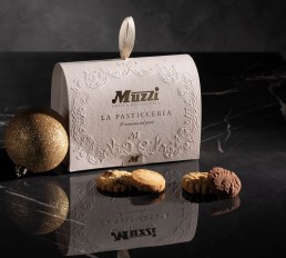 Muzzi teasütemény válogatás 150g díszdobozban