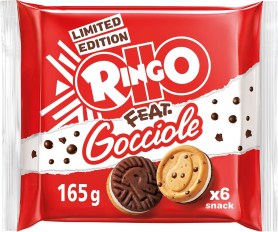 Pavesi Ringo csokicseppes töltött keksz 165g
