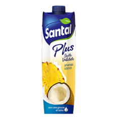 Santal Plus ananász-kókuszlé 1l 