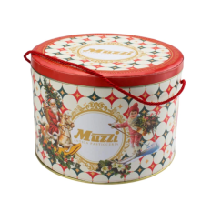 Muzzi panettone klasszikus fémdobozban 1kg