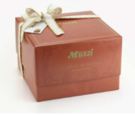 Muzzi rumos csokicseppes panettone díszdobozban 1kg