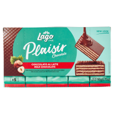 Lago Plaisir tejcsokoládés nápolyi 190g