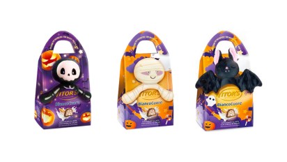 Witors Halloween BinacoCuore praliné plüssfigurával 100g