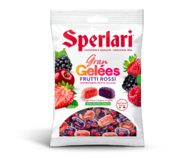Sperlari Duetto Frutti Rossi zselés cukorka 175g