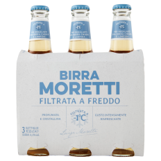 Moretti filtrato freddo sör 3x0,33l