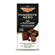 Novi 72%-os étcsokoládé -30% cukortartalommal 100g