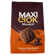 Balocco Maxi Ciock triplacsokis keksz 350g