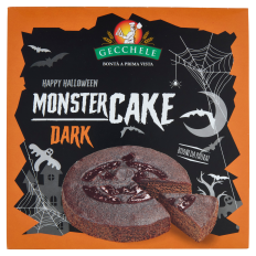 Gecchele Happy Halloween monster cake dark 350g