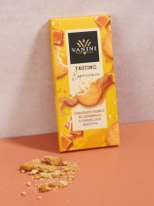 Vanini Tasting Experience karamellás csokoládé kekszdarabokkal 75g