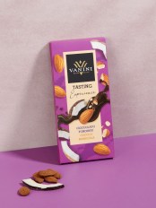 Vanini Tasting Experience étcsokoládé mandulával és kókusszal 75g